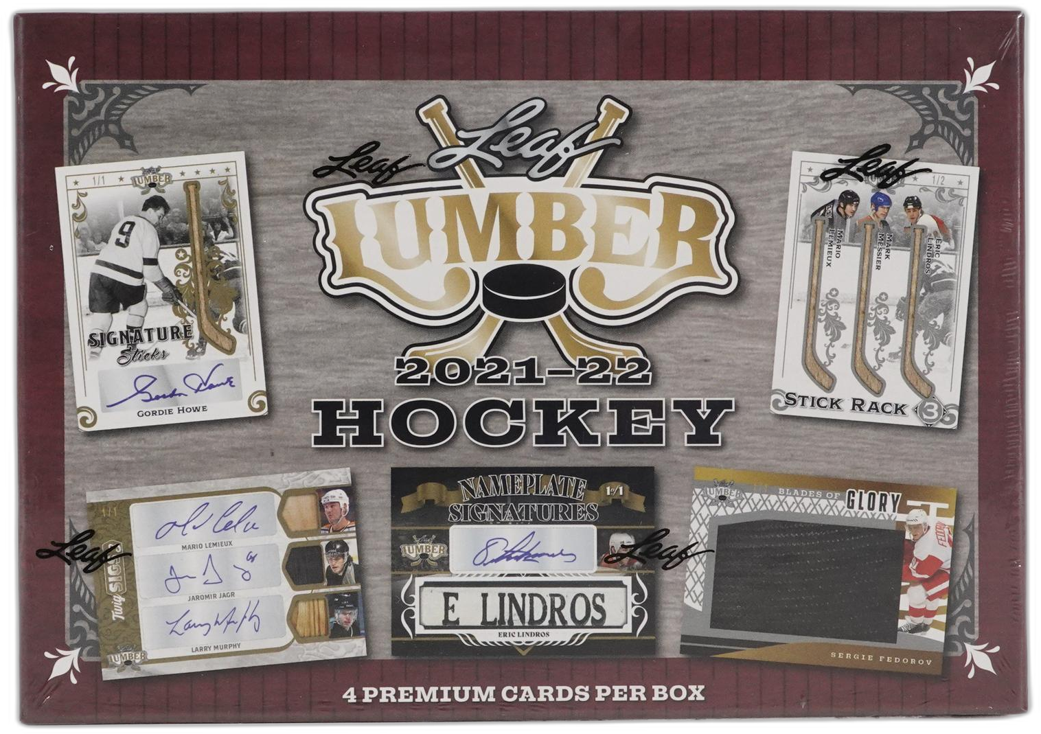 2021-22 Leaf Lumber Hockey hobby box
