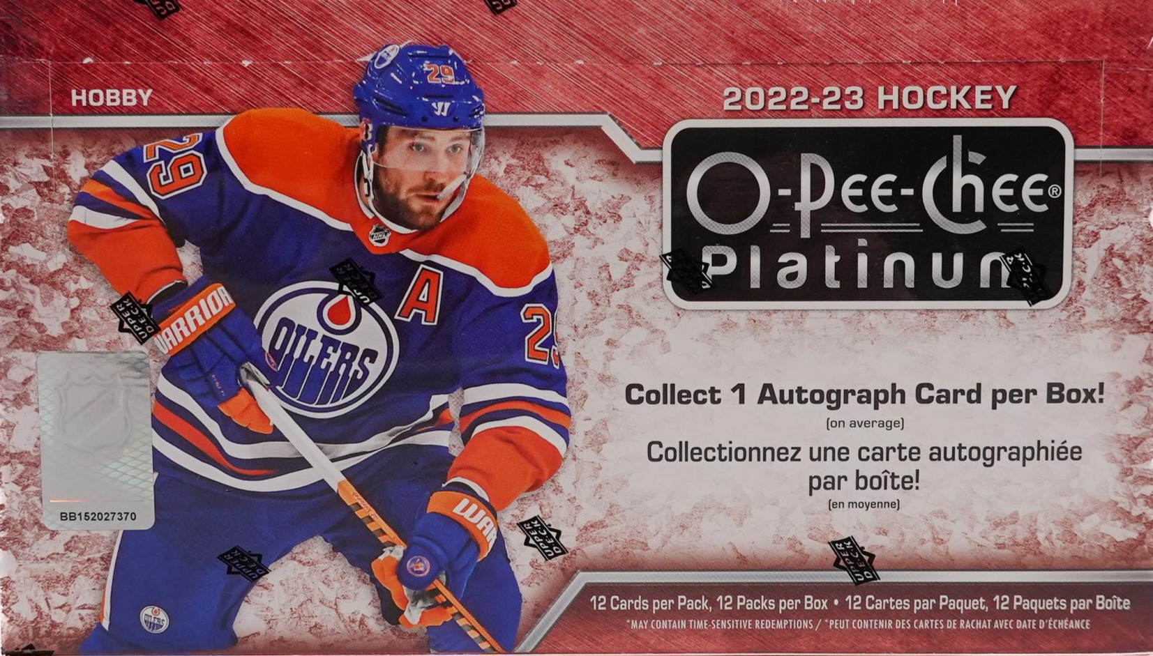 2022-23 O-Pee-Chee Platinum hobby box