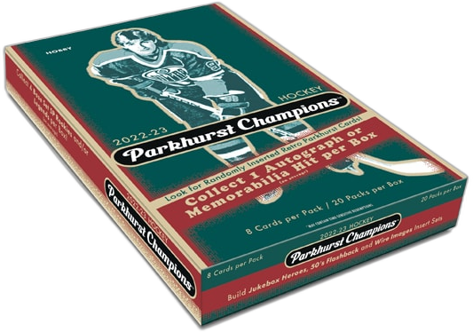 2022-23 Upper Deck Parkhurst Champions Hockey hobby box