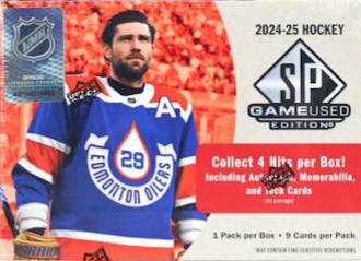 2024-25 SP Game Used hobby box