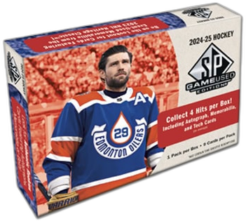 2024-25 Upper Deck SP Game Used Hockey hobby box