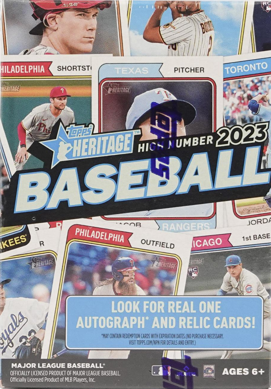 2023 Topps Heritage hobby box
