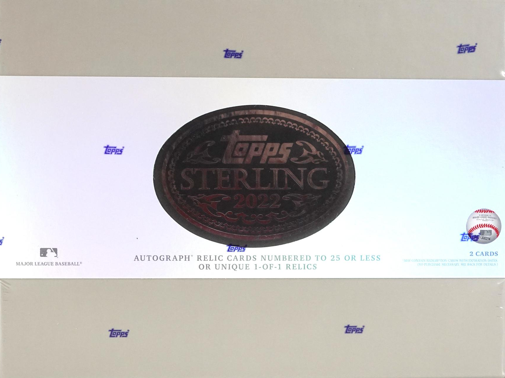 2022 Topps Sterling hobby box