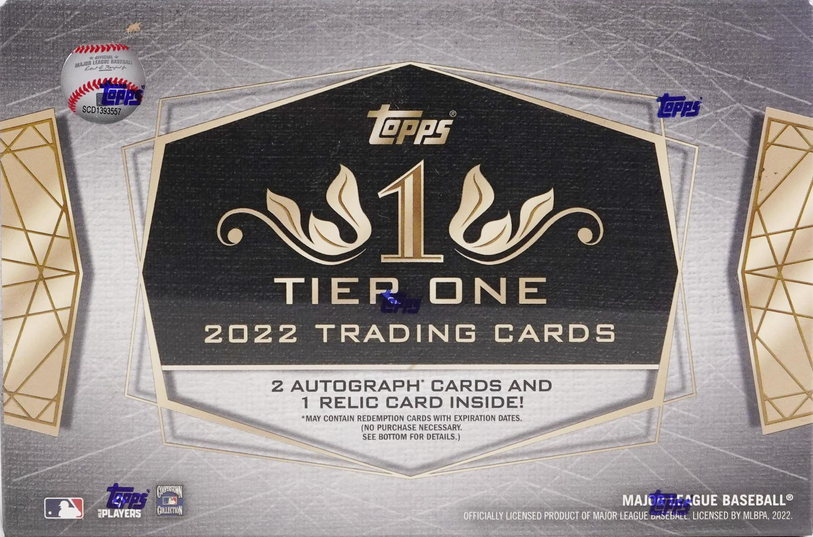 2022 Topps Tier One hobby box