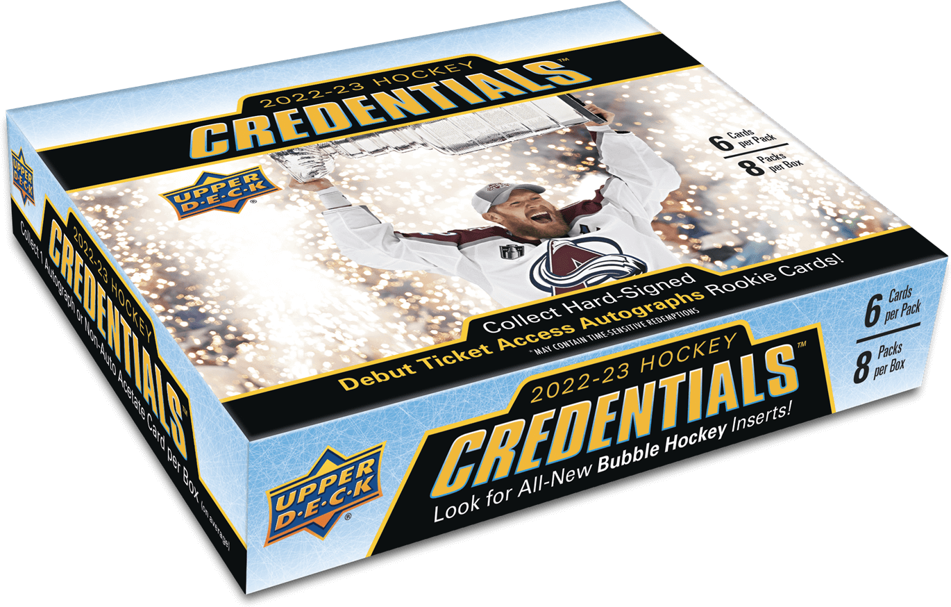 Upper Deck Credentials hobby box