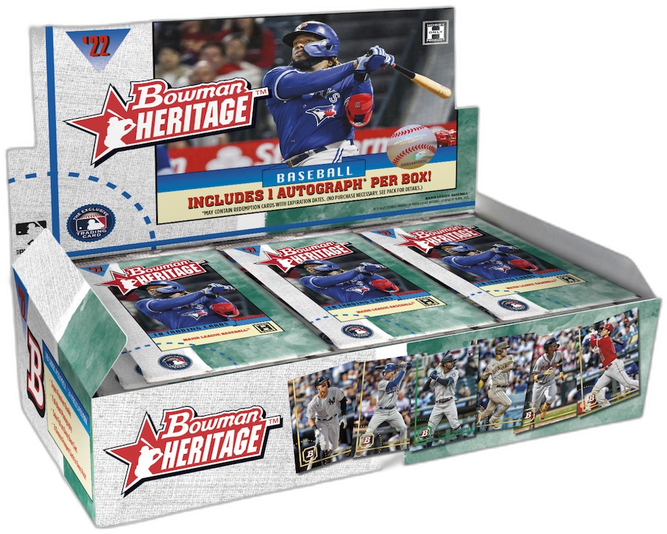 2022 Bowman Heritage hobby box