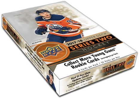 2017-18 Upper Deck Series 2 Hockey hobby box