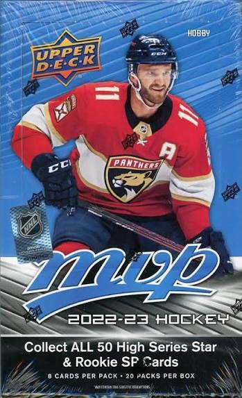 2022-23 Upper Deck MVP hobby box