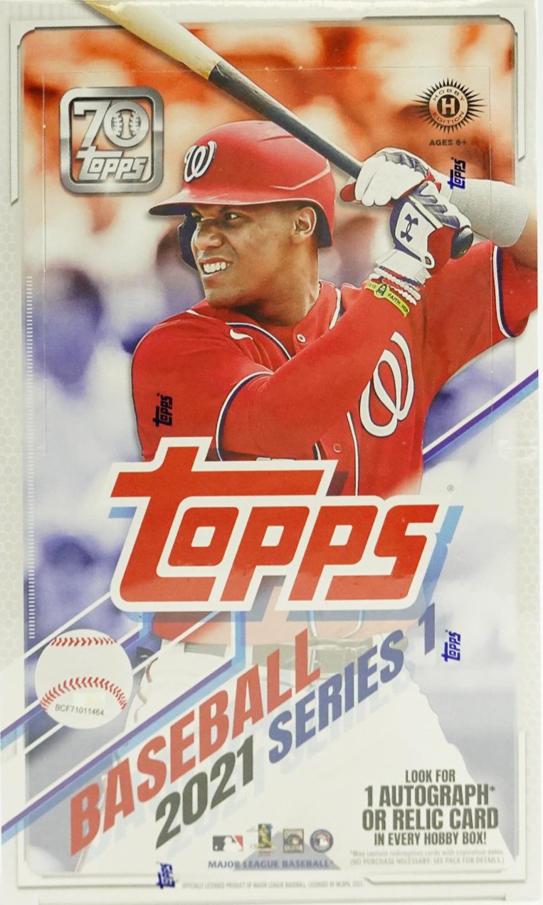 2021 Topps hobby box