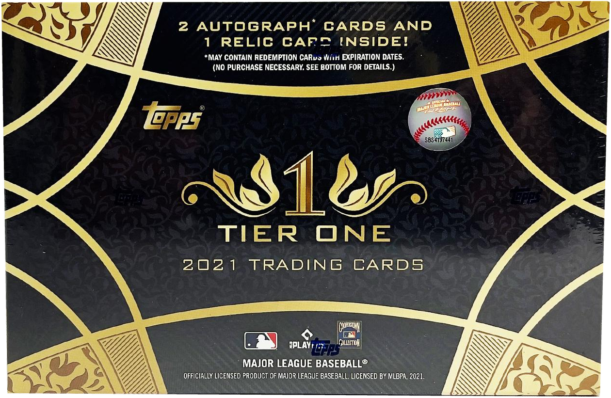 2021 Topps Tier One hobby box