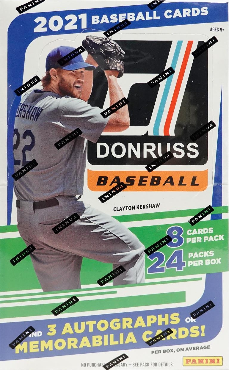 2021 Donruss hobby box
