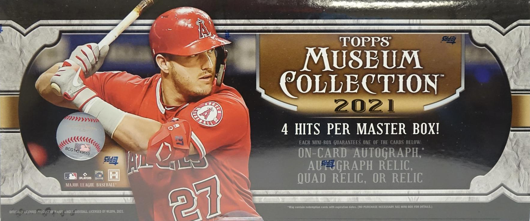 2021 Topps Museum Collection hobby box