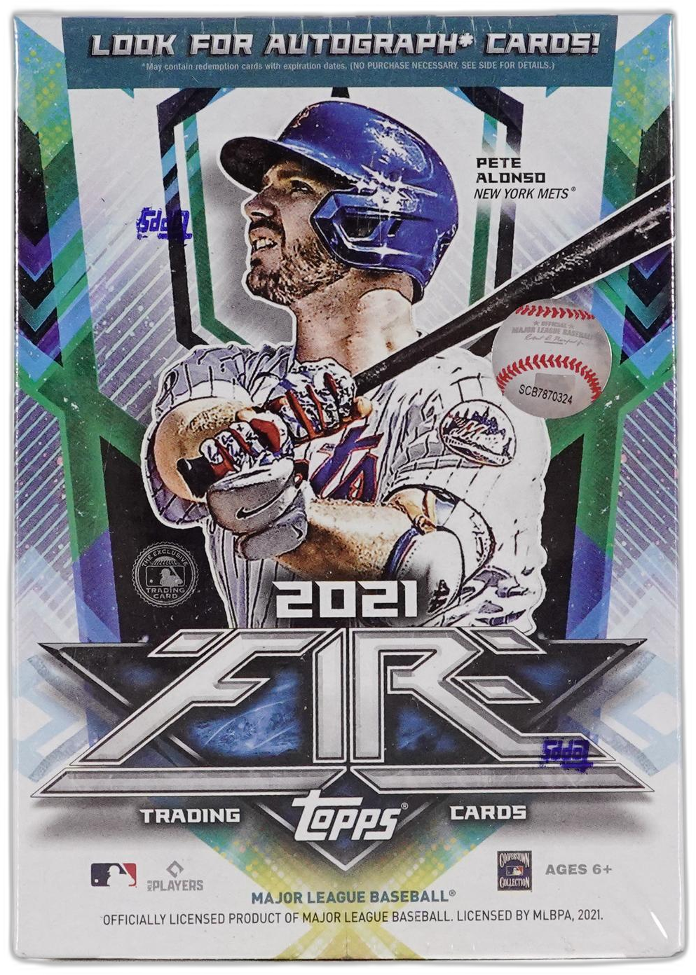 2021 Topps Fire hobby box
