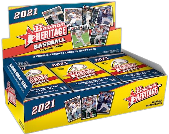 2021 Bowman Heritage hobby box