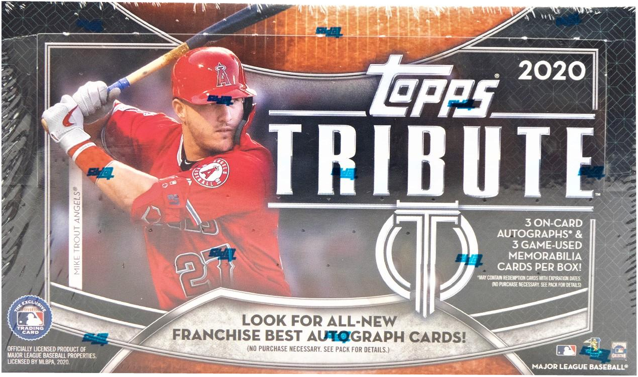 2020 Topps Tribute hobby box