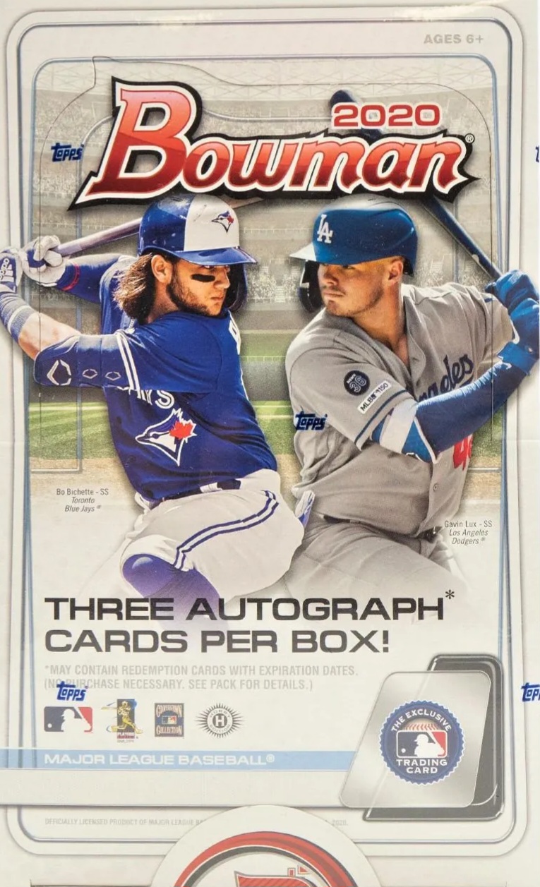 2020 Bowman hobby box