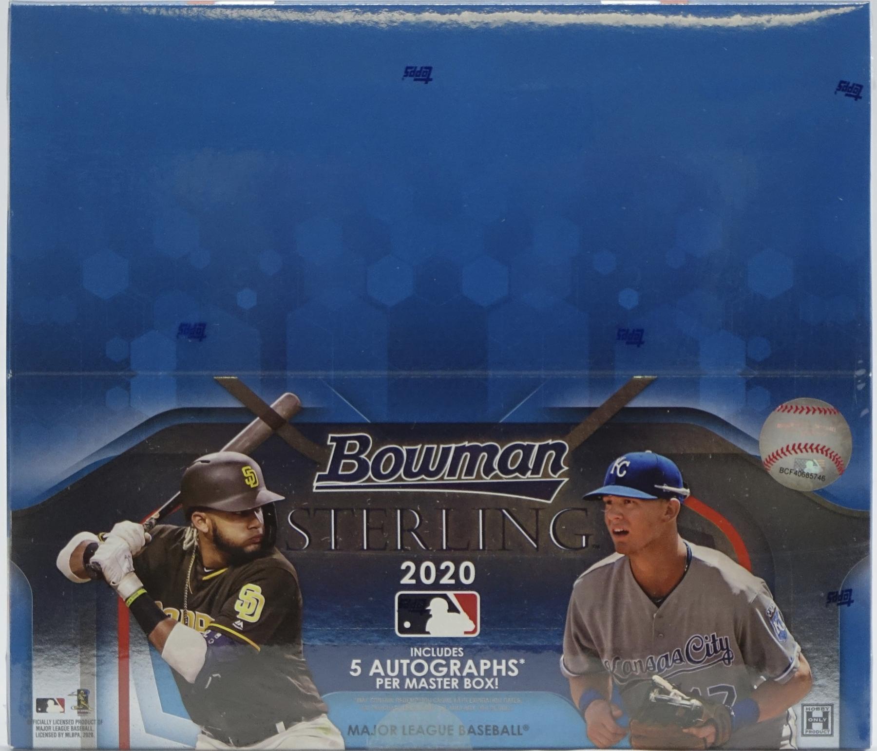 2020 Topps Bowman Sterling Baseball hobby box