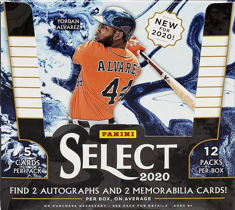 2020 Panini Select hobby box