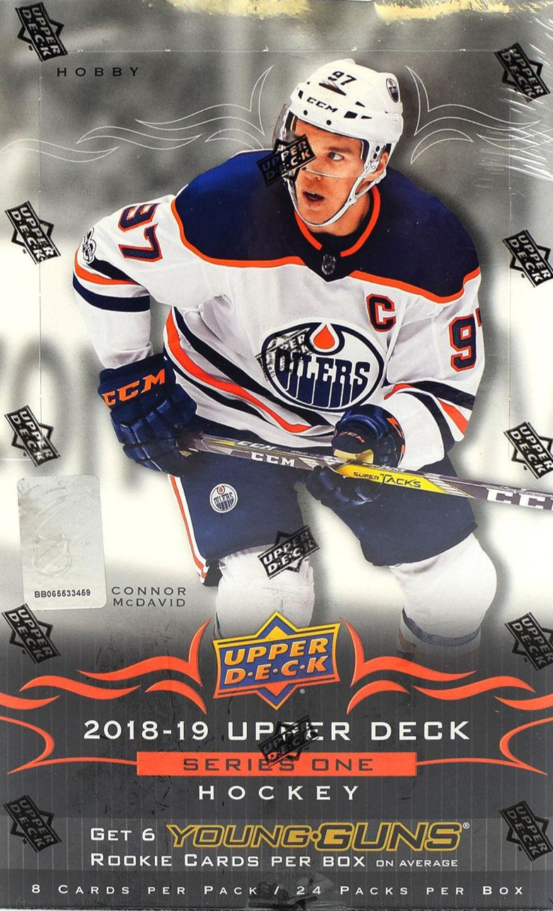 2018-19 Upper Deck hobby box
