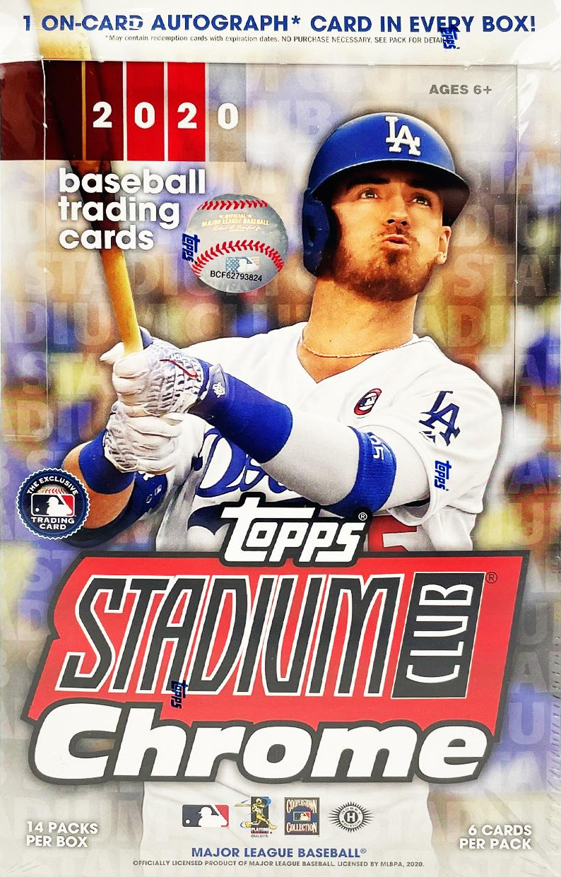 2020 Stadium Club Chrome hobby box