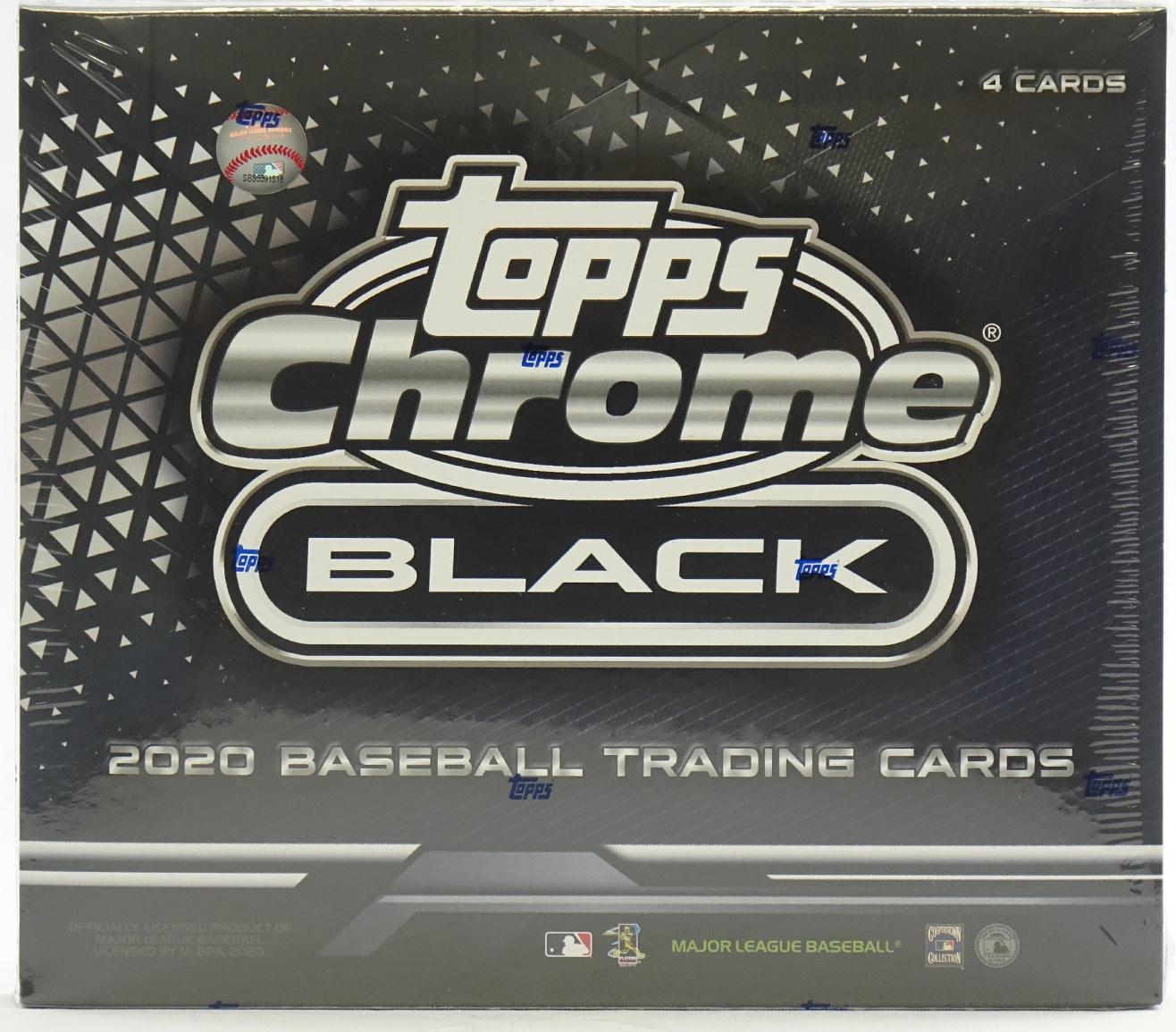 2020 Topps Chrome Black hobby box