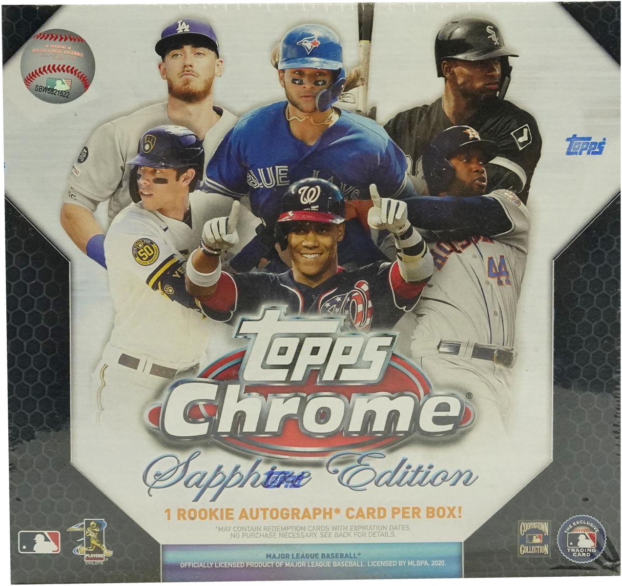 2020 Topps Chrome Sapphire Edition hobby box