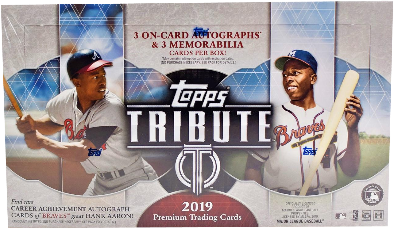 2019 Topps Tribute hobby box