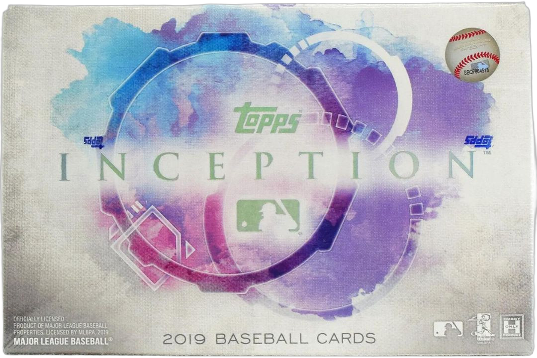 2019 Topps Inception hobby box