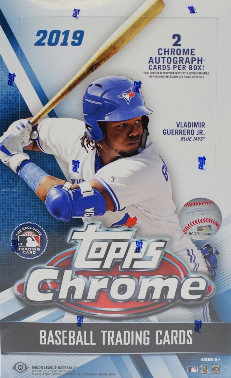 2019 Topps Chrome hobby box