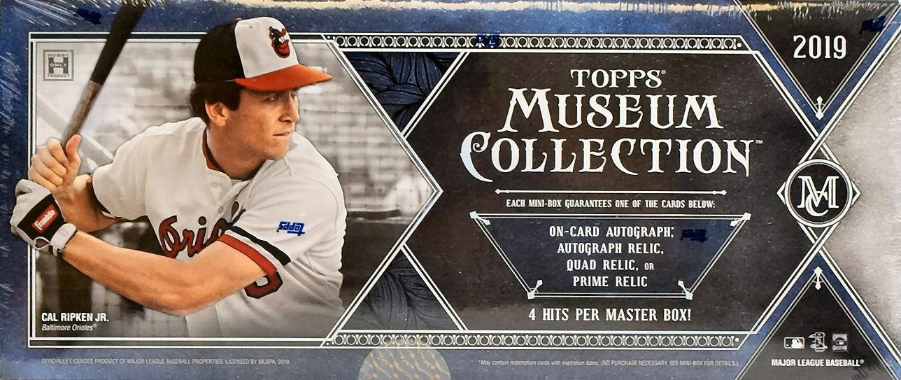 2019 Topps Museum Collection hobby box