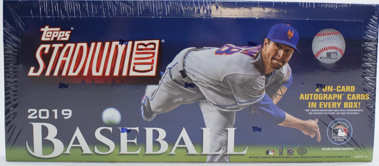 2019 Stadium Club hobby box