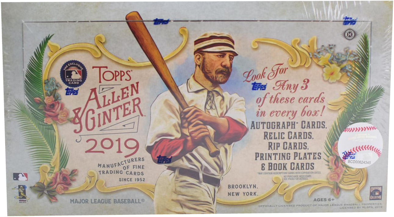 2019 Topps Allen & Ginter hobby box