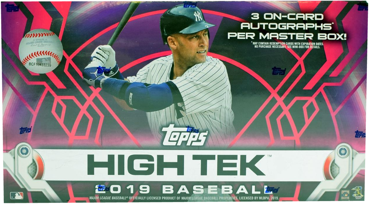 2019 Topps High Tek hobby box
