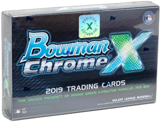 2019 Bowman Chrome X hobby box