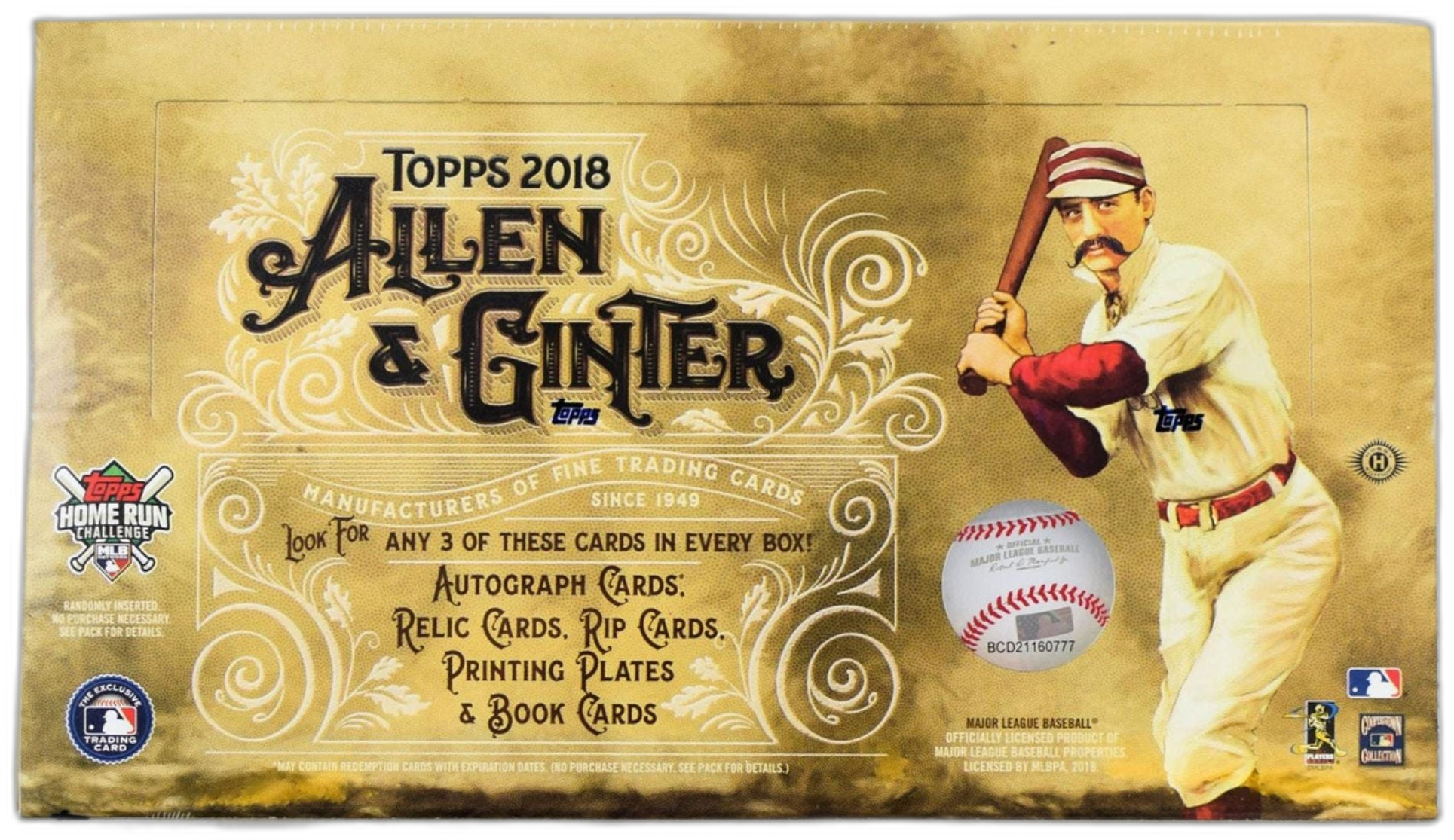 2018 Topps Allen & Ginter Baseball hobby box