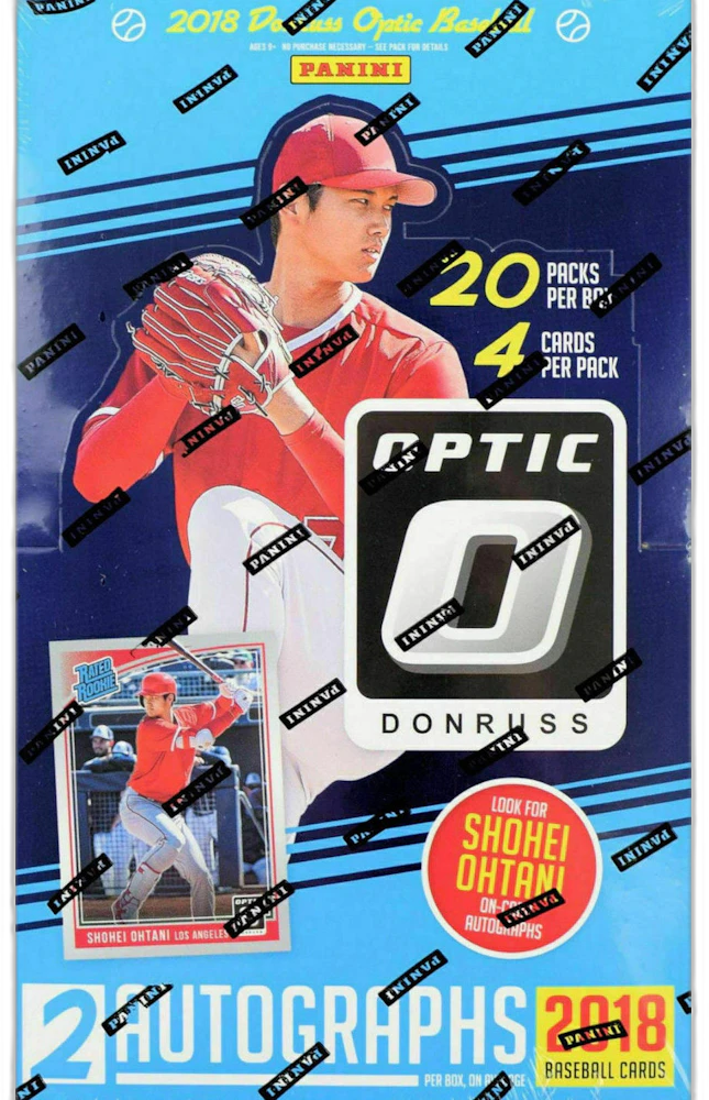 2018 Donruss Optic hobby box
