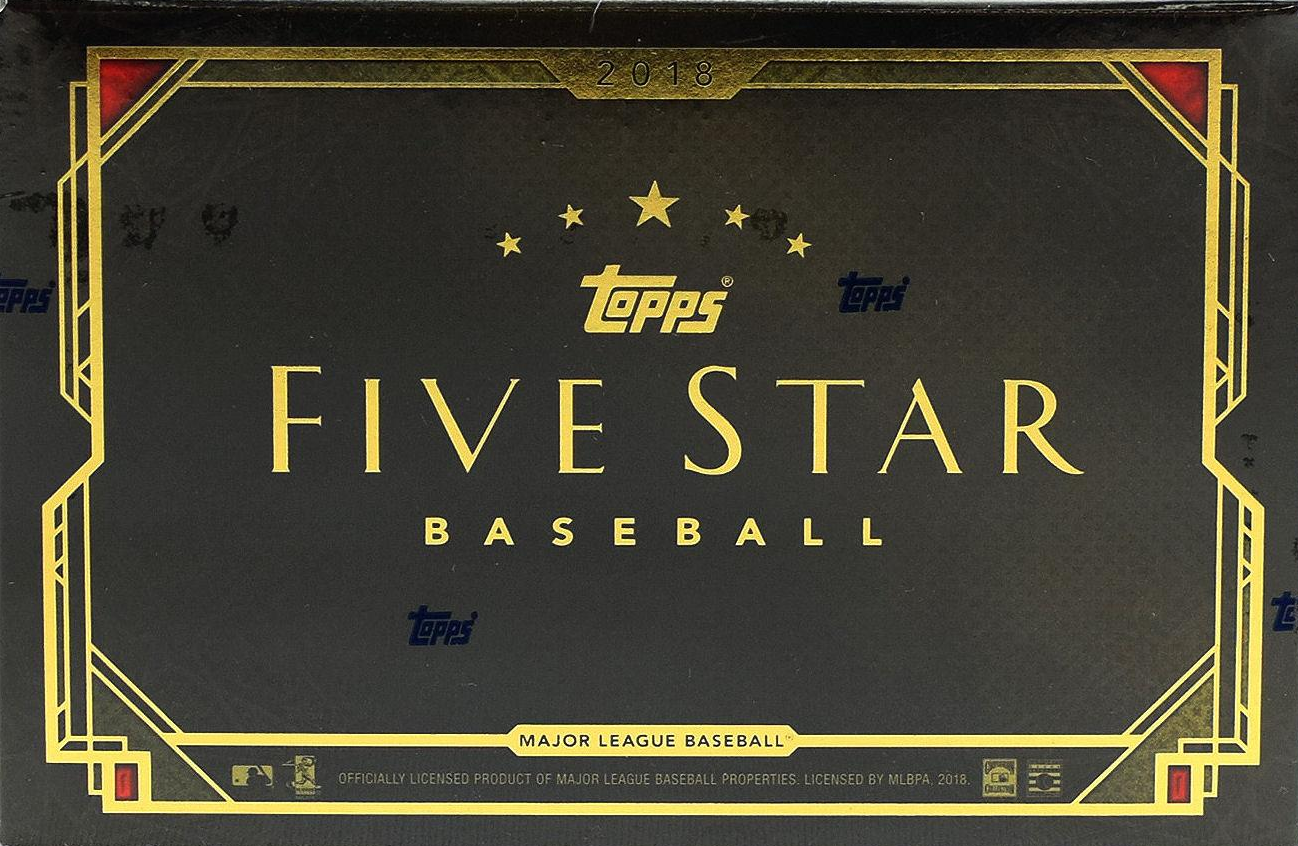 2018 Topps Five Star hobby box