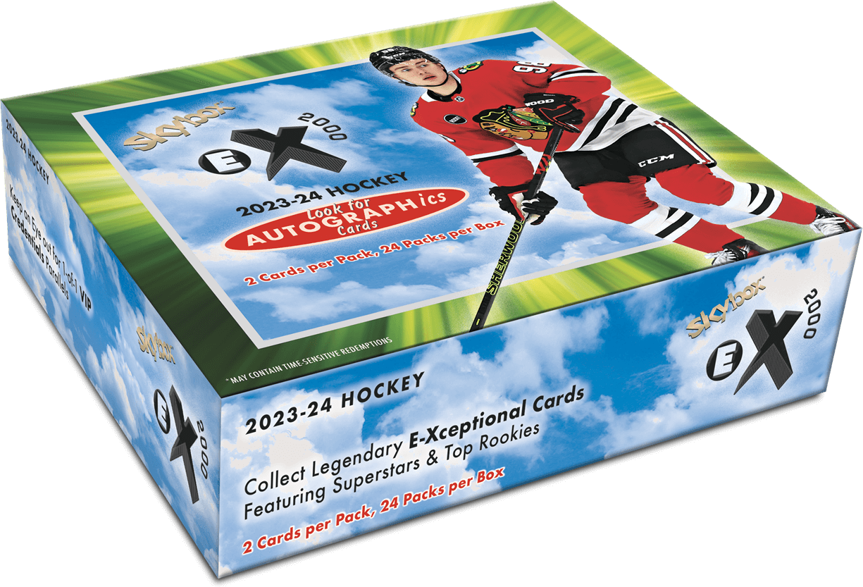 2023-24 Upper Deck SkyBox E-X 2000 Hockey hobby box