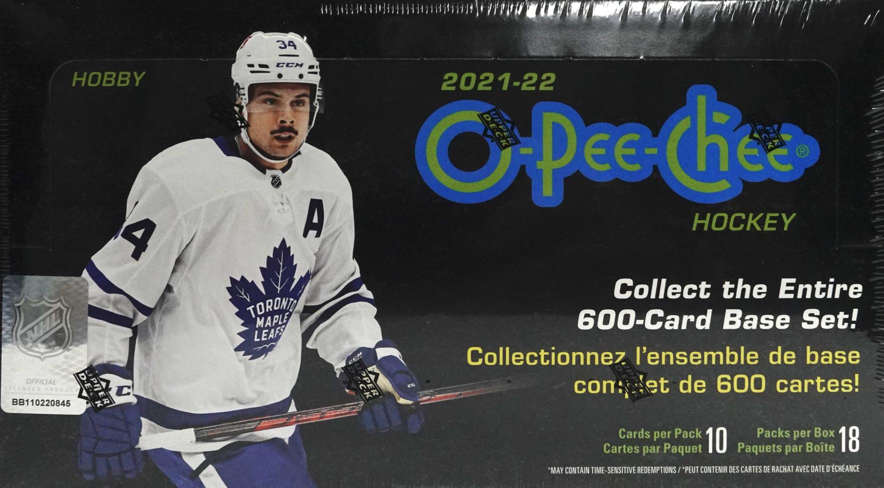 2021-22 O-Pee-Chee hobby box