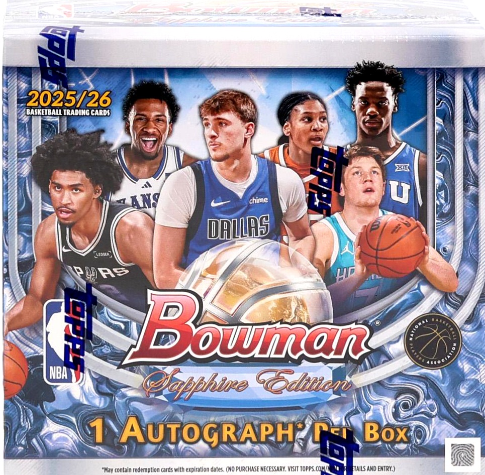 2025-26 Bowman Sapphire Edition hobby box