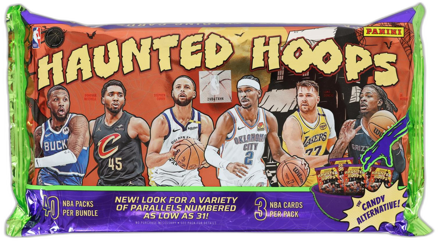 2024-25 Hoops Haunted Hoops Basketball hobby box
