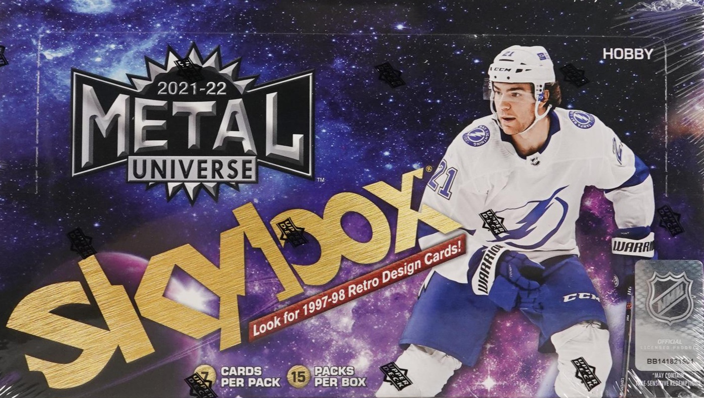 2021-22 SkyBox Metal Universe hobby box