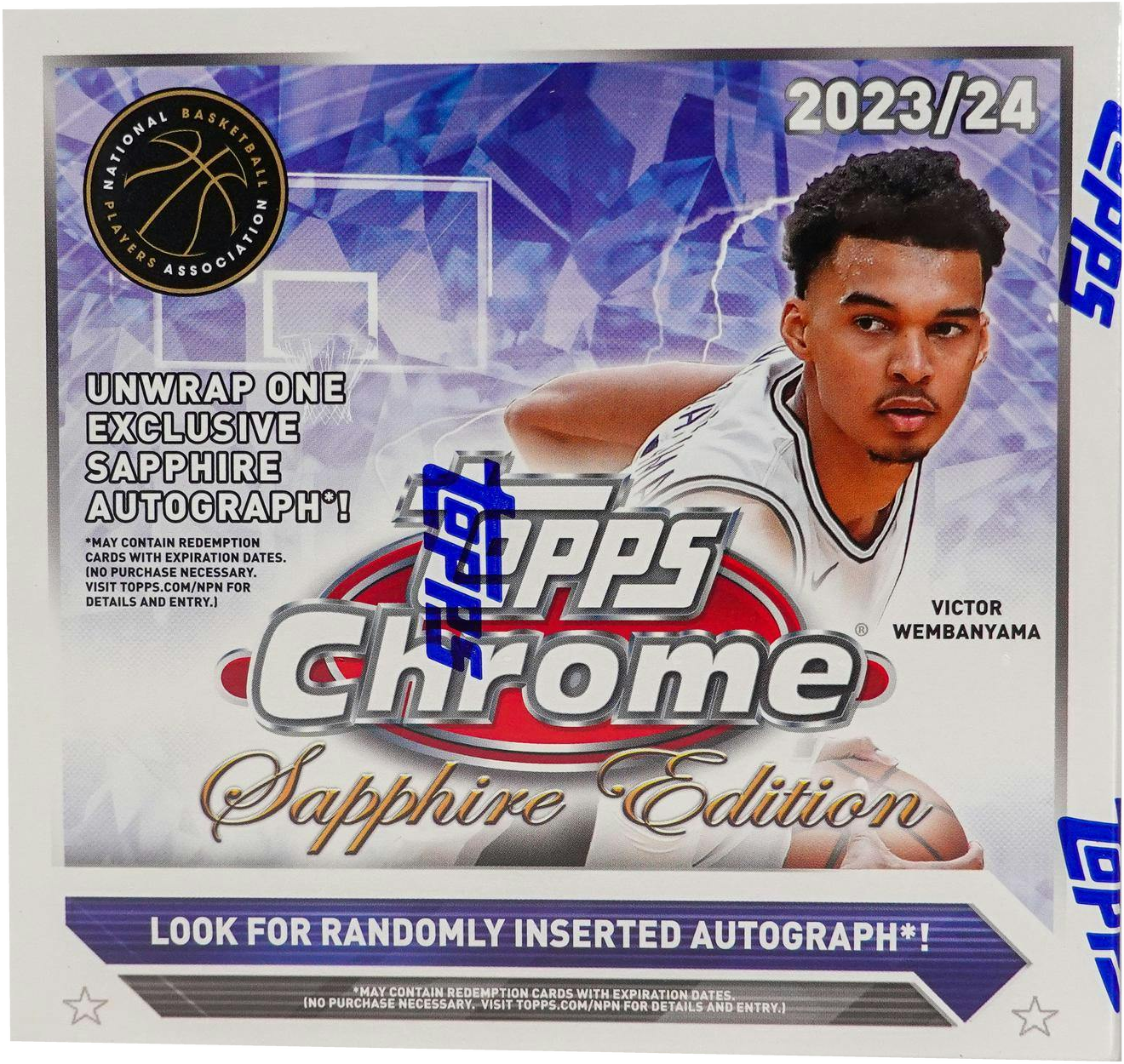 2023-24 Topps Chrome Sapphire Edition hobby box