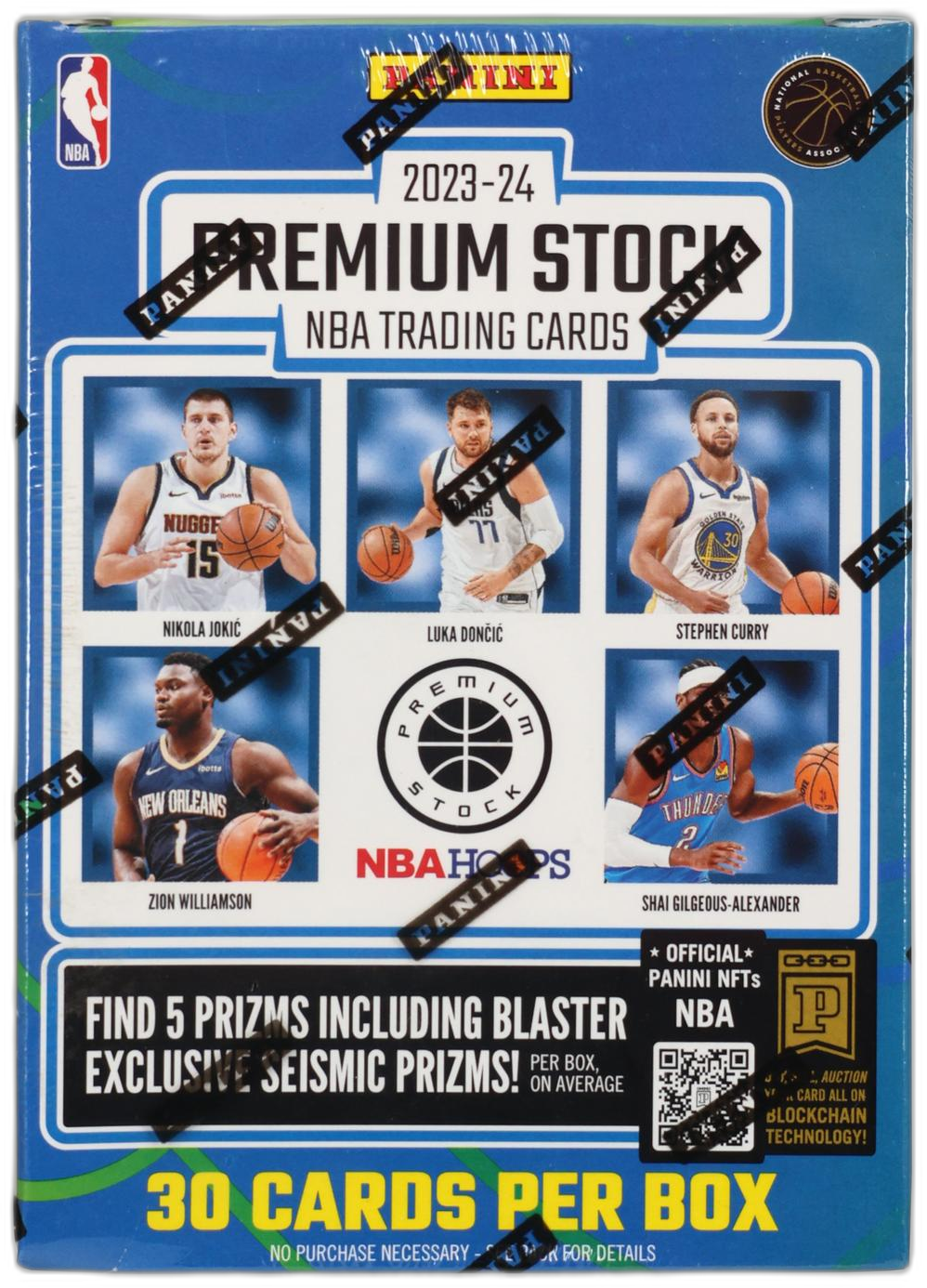 2023-24 Hoops Premium Stock Basketball hobby box