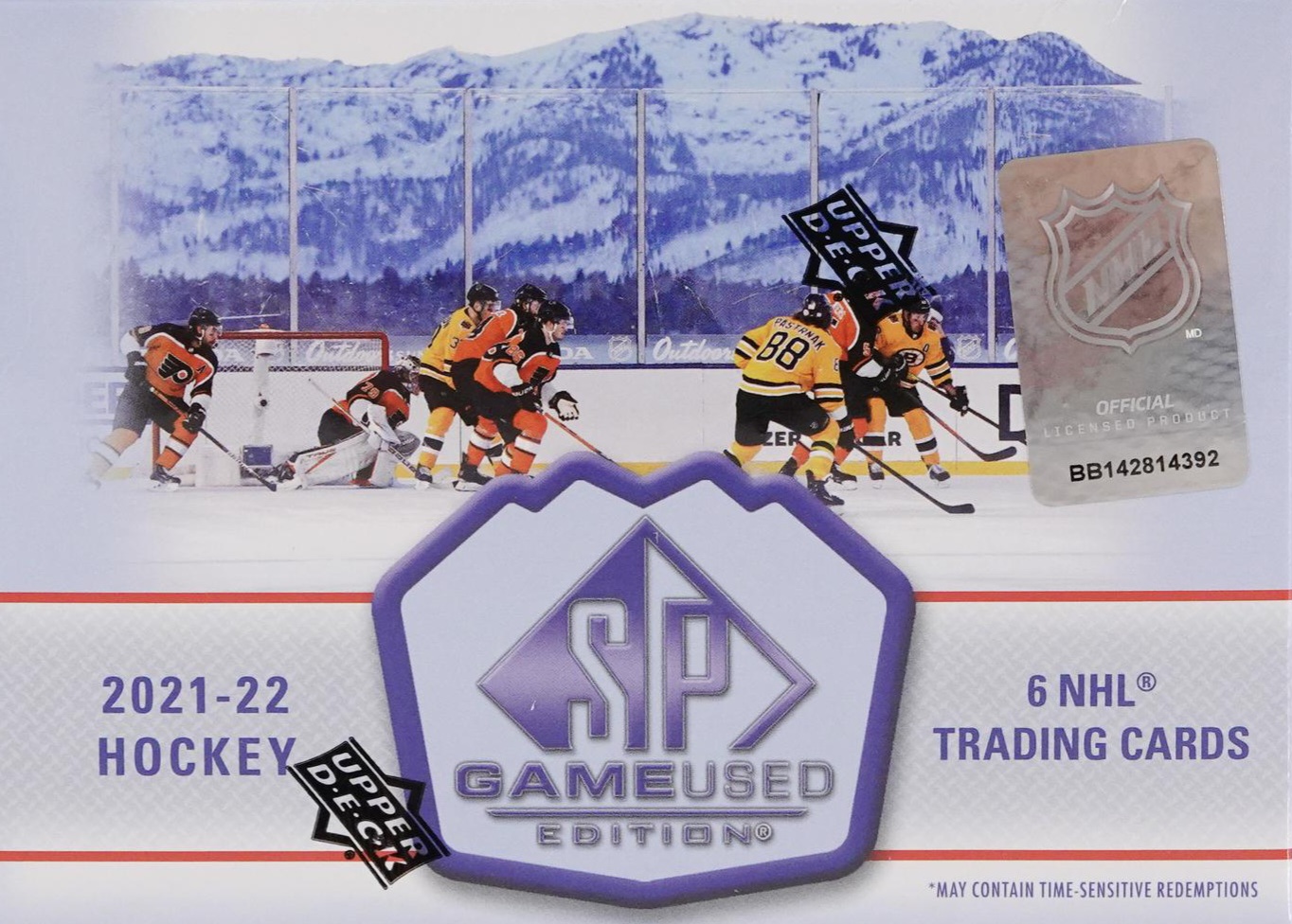 2021-22 SP Game Used hobby box