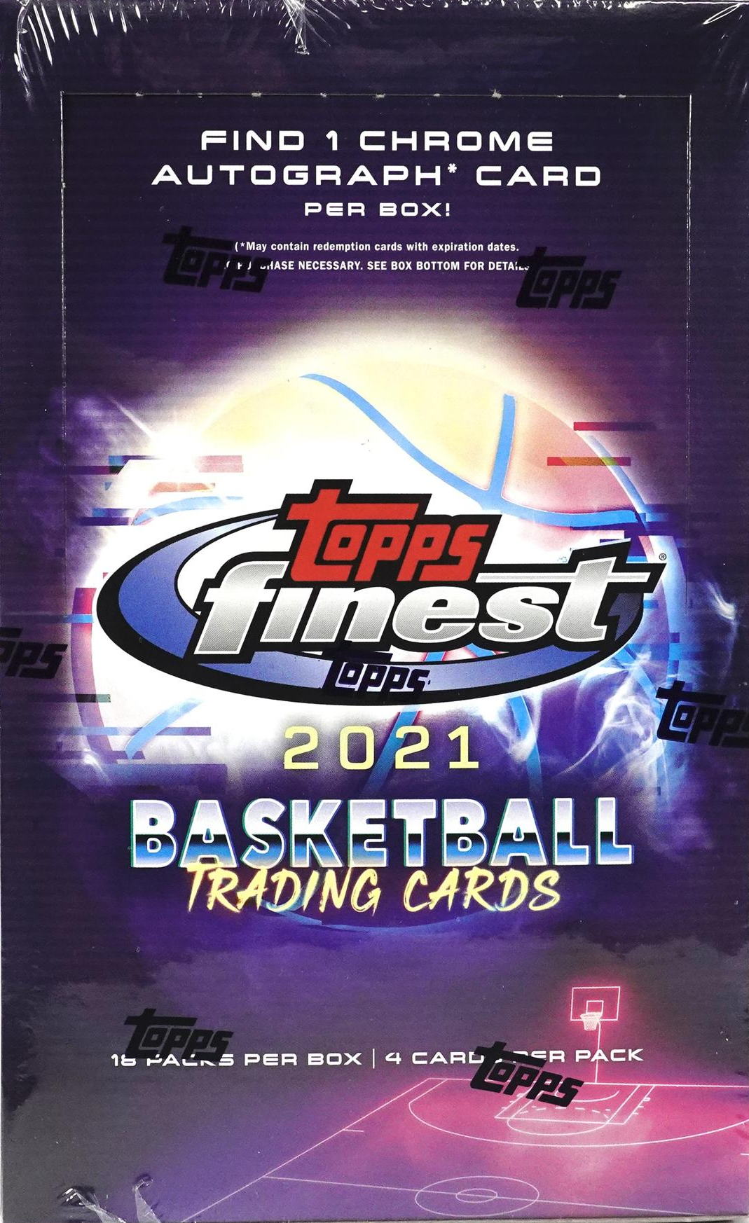 2021 Topps Finest hobby box