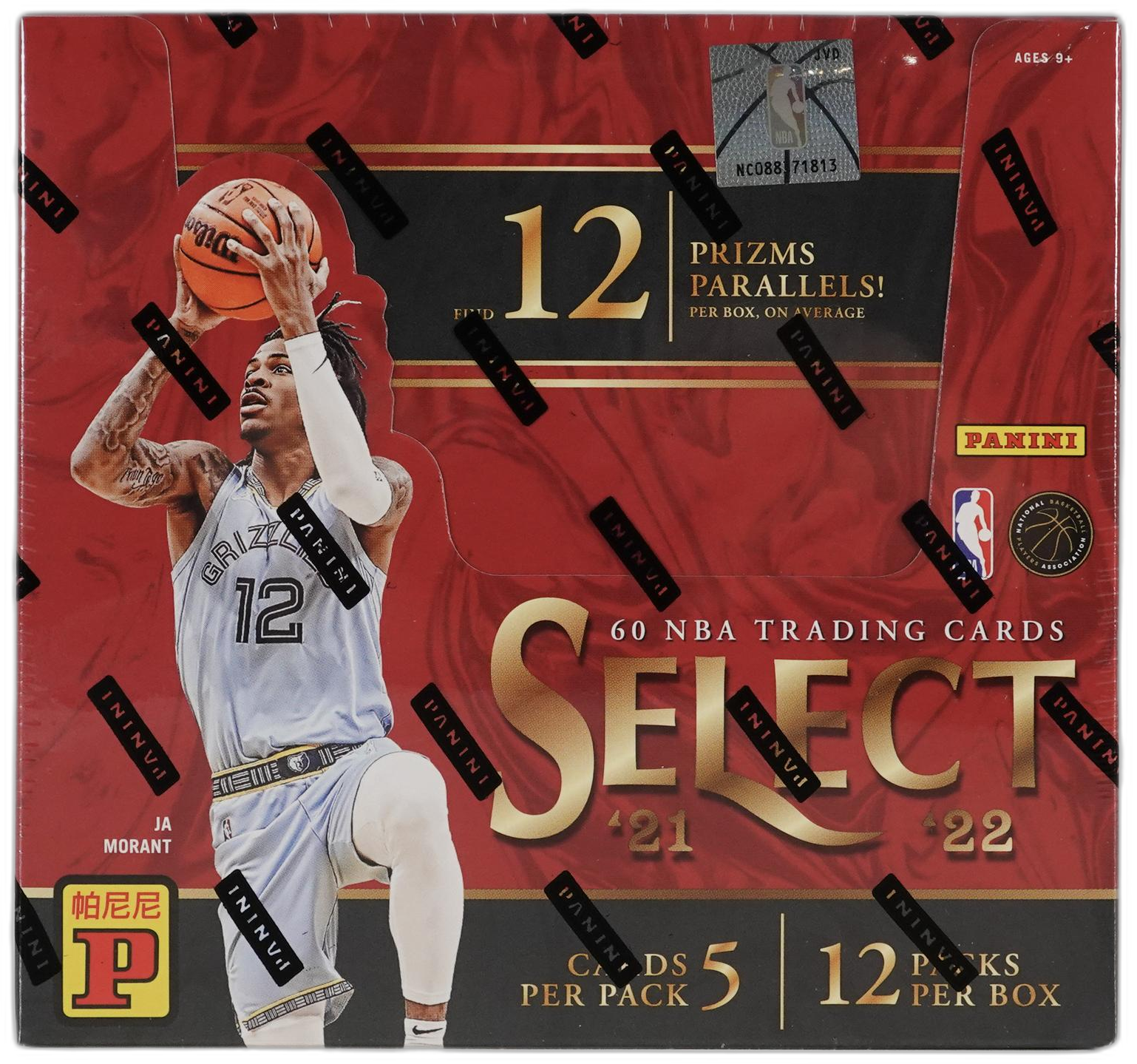 2021-22 Panini Select hobby box