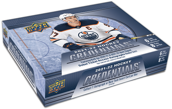Upper Deck Credentials hobby box