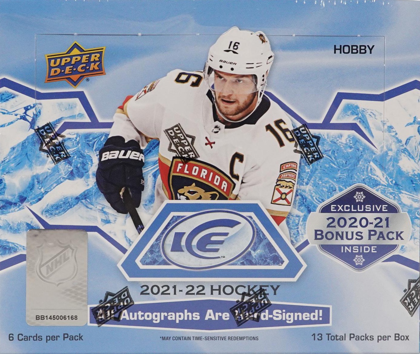 2021-22 Upper Deck Ice hobby box