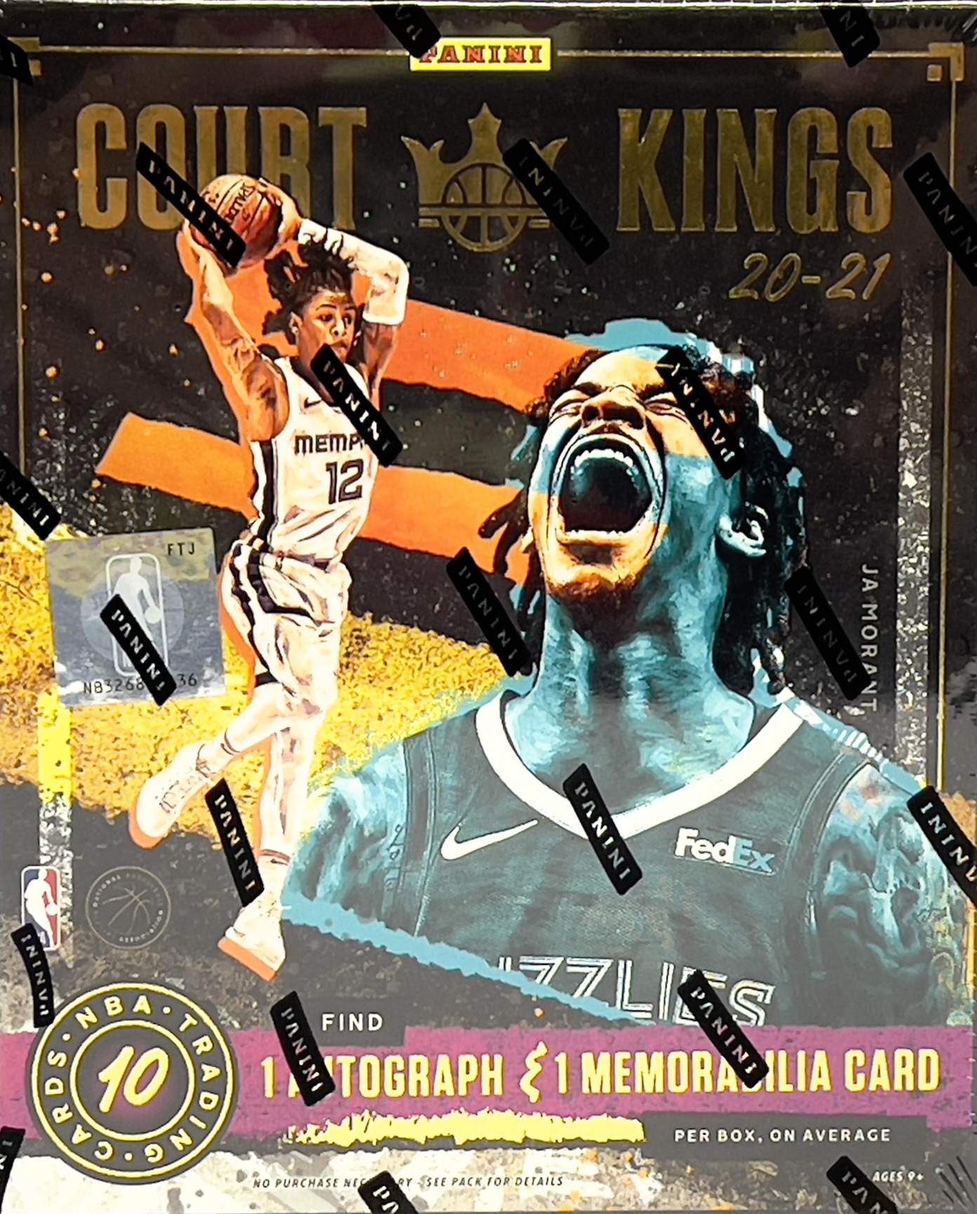 2020-21 Panini Court Kings hobby box
